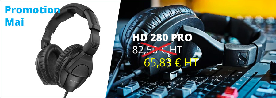promotion casque HD280PRO
