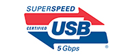 logo super speed USB 5 GBPs